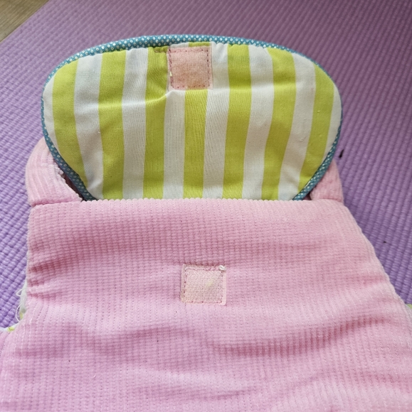 Ganz Webkinz Child Purse Shoulder Hand Bag 2000s Collectible Green Pom pom - Picture 7 of 11